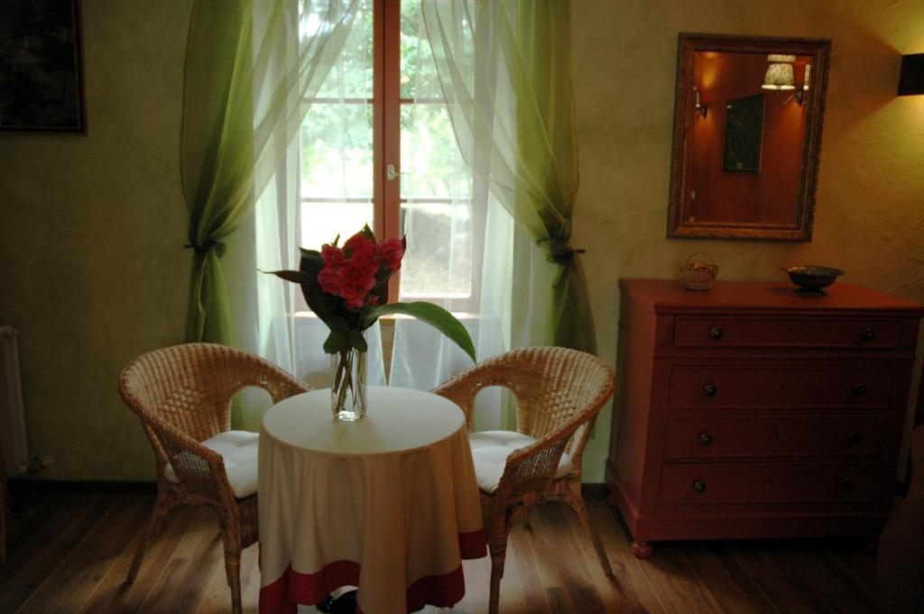 Chambres D'Hotes Les Douves Saint-Thomas  Rum bild